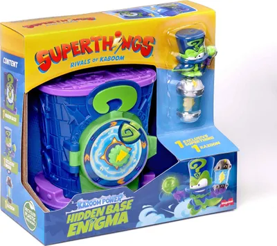 Produktbild von Superthings Basis Geheimes Rätsel mit Figuren