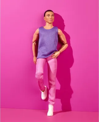 Produktbild von Mattel HJW84 - Barbie Signature Barbie Looks Ken-Puppe mit schwarzen Haaren - Nr. 17