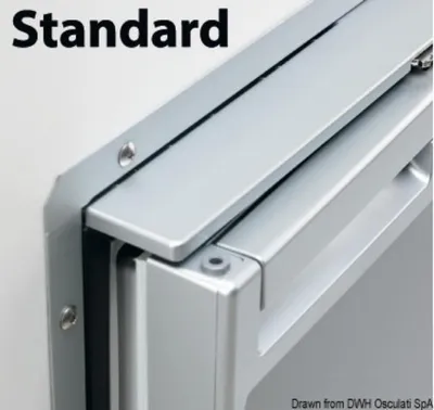 Produktbild von Stahleinbaurahmen für Kühlschrank Waeco Coolmatic CR50 | Osculati 50.903.23