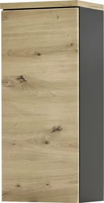 Produktbild von Hängeschrank >Memphis< Grau / Artisan Eiche Nachbildung - 30x70x23cm (BxHxT)
