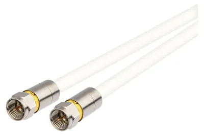 Immagine prodotto di Cavo di collegamento antenna SAT Kathrein 0,60 m, colore: bianco