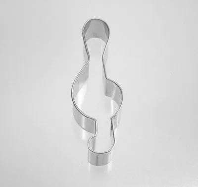 Produktbild von Keksausstecher Tonschlüssel Notenschlüssel 9 cm