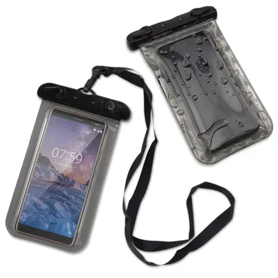 Produktbild von Schutzhülle Wasserdicht Nokia Serie Handy Hülle Tasche Unter Wasser Schutz CaseFarbe:Schwarz;Handy Case Nokia:Nokia 8