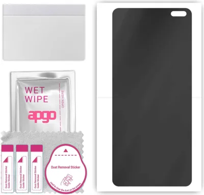 Produktbild von apgo Hydrogel Blickschutzfolie, Matt, kompatibel mit vivo V19 Neo, Privacy Displayschutzfolie, Schutzfolie mit Positionierhilfe, Anti-Spy, kratzfest, einfache Montage