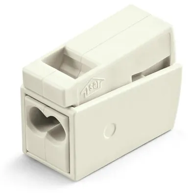 Image de Borne pour luminaires 2 conducteurs 2,5mm² blanc - WAGO - 224-112