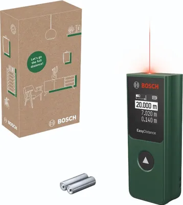 Produktbild von Bosch Digitaler Laser-Entfernungsmesser EasyDistance 20, eCommerce-Karton