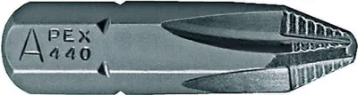 Obrázok produktu pre Apex 1/4" krížový bit, ACR, 1, 25 mm 440-1-ACR1X
