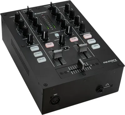 Produktbild von Omnitronic PM-202FX 2-Kanal-DJ-Mixer mit Filter FX und Bluetooth 10006865