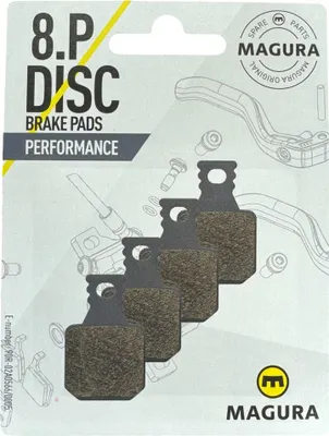 Produktbild von Magura MT 8.P Performance Grau Fahrrad MTB EBike Hydraulische Scheibenbremsen Disc Ersatz Bremsbeläge