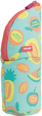 Produktbild von Milan 08146FK, Weiches Federmäppchen, Polyester, Gemischte Farben, Abbildung, Junge/Mädchen, Reißverschluss
