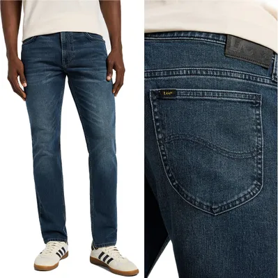Produktbild von LEE, Herren Jeanshosen, Slim fit, RIDER, W31 L34, Blau, Jeans, baggyjeans, buggy