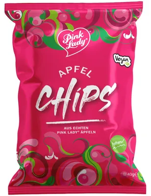 Produktbild von Pink Lady Apfel Chips 40g