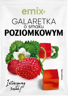 Obrázok produktu pre Emix Galaretka o smaku poziomkowym 75 g