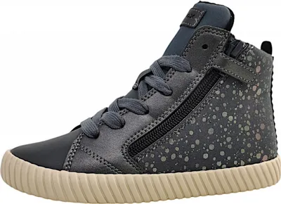 Produktbild von Geox U Prali B Mädchen Schnürstiefel in Grau, Größe 33