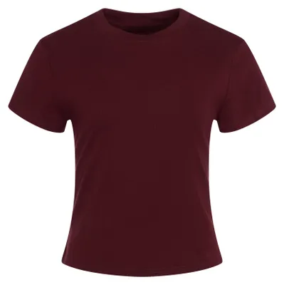 Image de T-shirt pour femmes DULCEY - rouge, taille XS