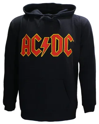Obrázok produktu pre Mikina s kapucňou AC/DC s veľkým logom v tmavomodrej farbe – XL