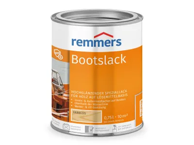 Produktbild von Remmers Bootslack farblos 0,75 l, Klarlack