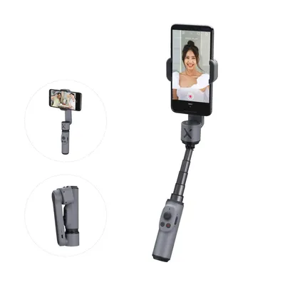 Produktbild von Zhiyun Tech Smooth X, Smartphonekamerastabilisator, Aluminium, Grau, Universal, 285°, 0 - 300°