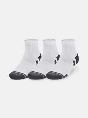 Produktbild von Under Armour Ua Performance Baumwolle 3P Socken Qtr-Weiß 1379528-100__LG