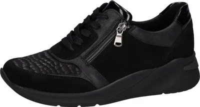 Produktbild von Waldläufer 715H02 400 001 Damen Sneaker Dilara Schwarz, Schwarz, Gr. 5