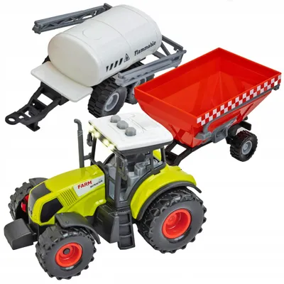 Produktbild von Doris Traktor Farmer Set mit Anhängern Licht Ton