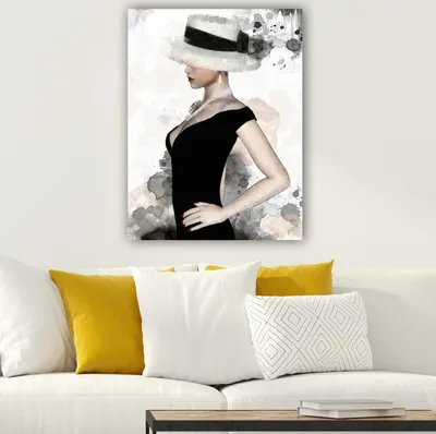 Produktbild von Wallity, 317971916_70100- HPE1370, Bunt, Leinwandbilder, 70 x 100 cm, 100% Leinwand