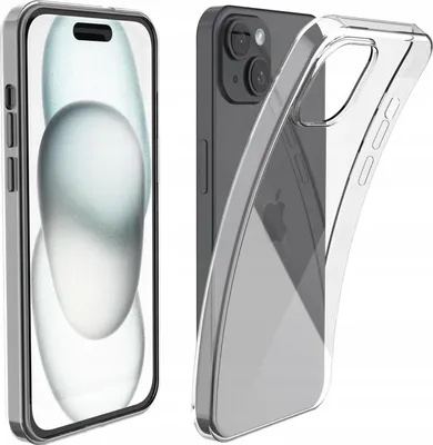Zdjęcie produktu dla Etui do iPhone 15 Plus Przezroczyste TPU