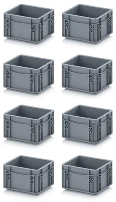 Productafbeelding van Eurocontainers 8 x 20 x 15 x 12 cm - Grijs