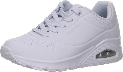 Immagine prodotto di Skechers scarpe sportive basse suola sagomata alla moda in bianco/bianco combi, numero 36