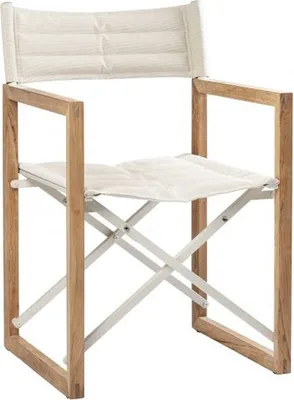 Immagine prodotto di Sedia da regista ARC Marine The Square Teak Linen