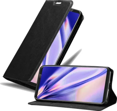 Produktbild von Cadorabo Hülle für LG V35 Schutz Hülle in Schwarz Handyhülle Etui Case Cover Magnetverschluss