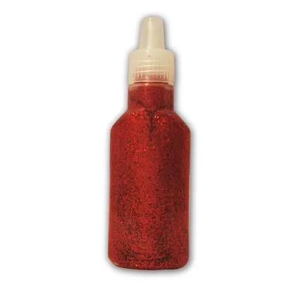 Produktbild von Glitzerkleber - rot