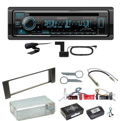 Produktbild von Kenwood KDC-BT740DAB Digitalradio Bluetooth Einbauset für Audi A4 B6 B7