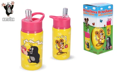 Productafbeelding van RVS Fles Mol 500 Ml Roze