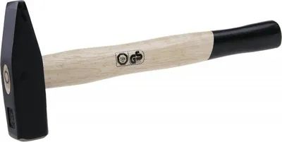 Produktbild von Hammer aus Kohlenstoffstahl, 600g, 33cm, mit geschmiedetem Kopf und ergonomischem Griff