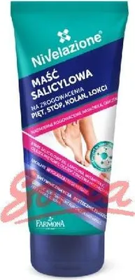 Produktbild von FARMONA Nivelazione salicyn Salbe für Keratosen der Fersen Füße Knie Ellenbogen 75ml