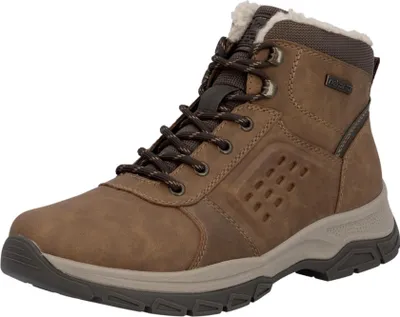 Immagine prodotto di Rieker scarpe da uomo fodera calda stivali stringati marrone tempo libero, numero di scarpe: 44 EU