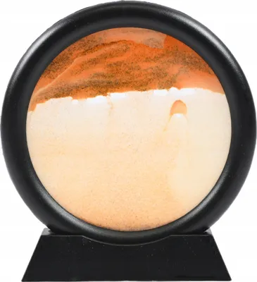 Produktbild von 3D Sandbild Fließender Sand Sanduhr Bewegung Dekoration Entspannung Wohnzimmer Büro