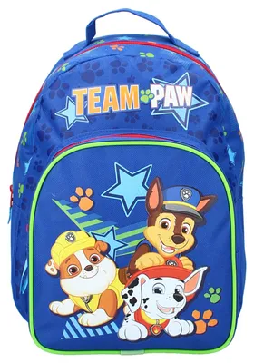 Produktbild von Paw Patrol Chase, Marshall und Rubble Kinder Jungen Rucksack