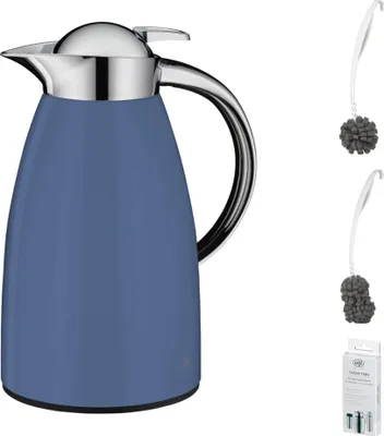 Zdjęcie produktu dla alfi SIGNO Isolierkanne – Vorteilsset mit Reinigungsbürste CLEAN FIX 30 cm