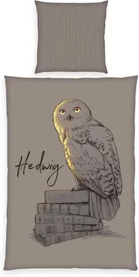 Zdjęcie produktu dla Komplet pościeli Harry Potter, poszewka na poduszkę ok. 80x80 cm, poszwa na kołdrę ok. 135x200 cm, z zapięciem na guziki, 100% bawełna/renforcé