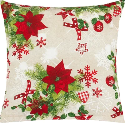 Image de Coussin NOËL - 45x45 cm - Rouge