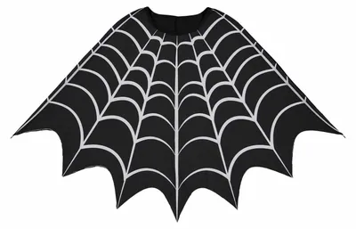 Produktbild von Spinnenweb poncho - Verkleedpak Kind - One size