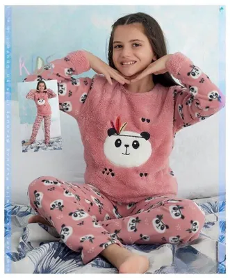 Immagine prodotto di Pigiami da bambino POLAR pigiama 13-14 anni 2 pezzi lunghi e caldi S-69