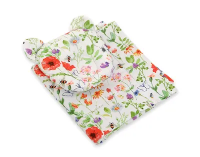 Image de Couverture avec rembourrage et coussin profilé set 2 pièces Björn äng