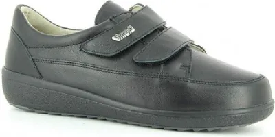 Produktbild von Halbschuhe für Damen Varomed Leder Avignon Schwarz (Größe 7 (40 2/3)