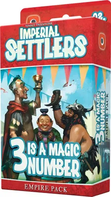 Produktbild von Imperial Settlers 3 Is a Magic Number - Kartenspiel Erweiterung - ENG Edition