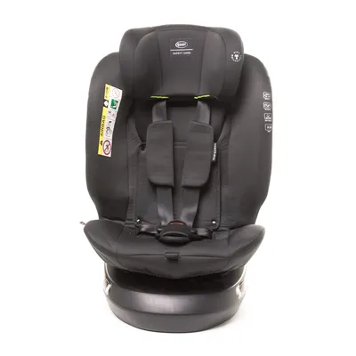 Produktbild von 4BABY Kindersitz drehbar 360 ISOFIX Matt-Fix I-SIZE verstellbare Kopfstütze Sitz 0-36kg, 40-150 cm Schwarz