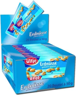 Zdjęcie produktu dla ültje 510930004 Erdnüsse geröstet 20 Pack x 50 g