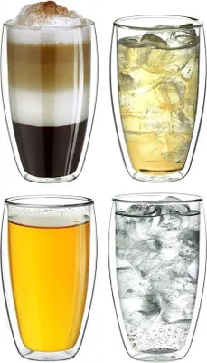 Produktbild von Famanu Thermogläser doppelwandig - 4 x 250 ml